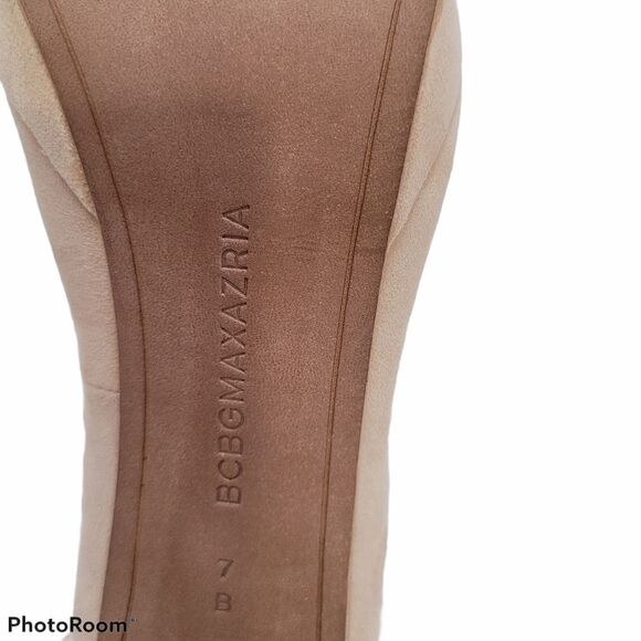 BCBGMAXAZRIA Becky Peep Toe Dress Pumps SIZE 7 - Picture 9 of 11